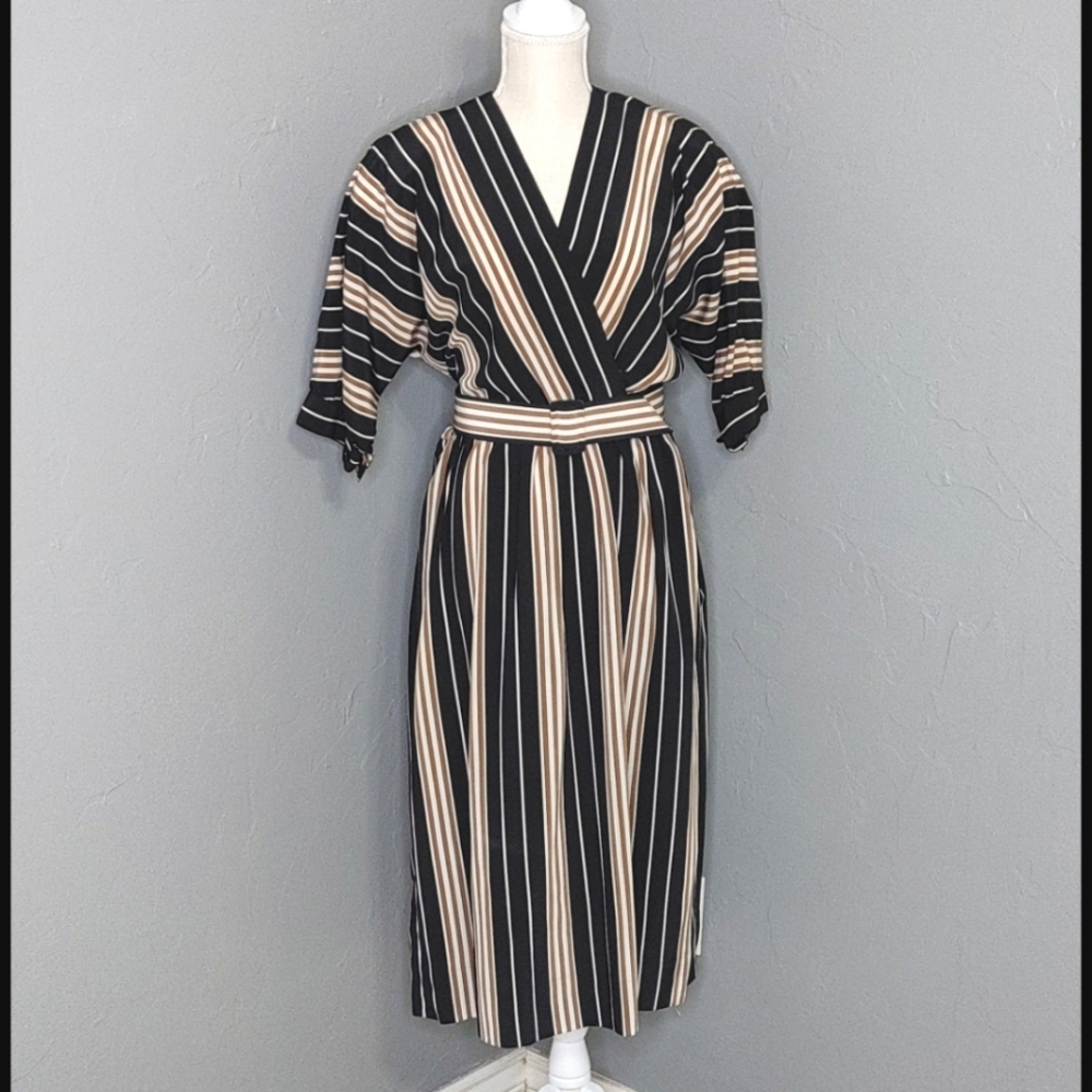 Vintage Liz Claiborne Striped Dress